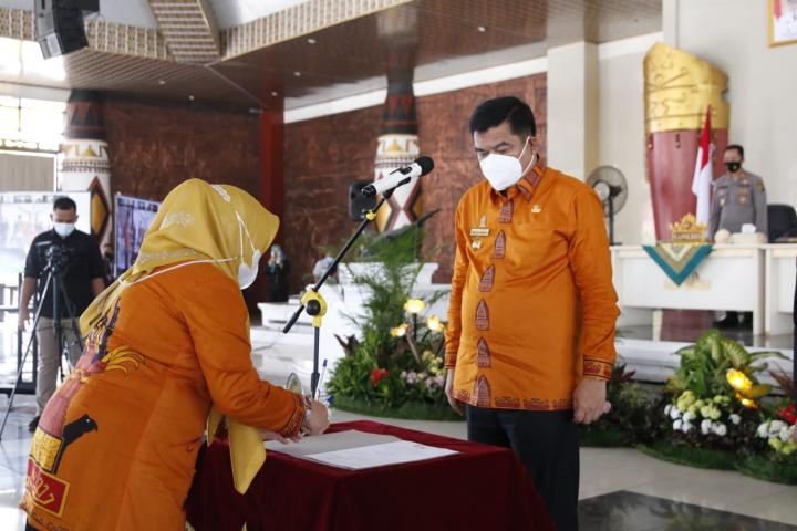 Bupati Musa Ahmad Minta FKWT Berjaya Susun Program Kerja Yang Inovatif dan Terkini